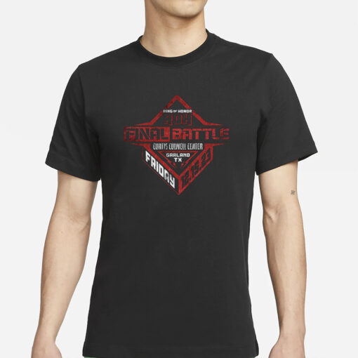 Roh Final Battle 2023 Logo T-Shirt