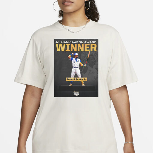 Ronald Acuna Jr Hank Aaron Award Winner 2023 T-Shirt1