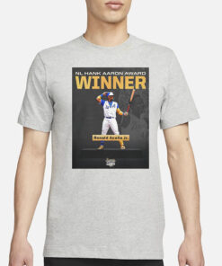 Ronald Acuna Jr Hank Aaron Award Winner 2023 T-Shirt3