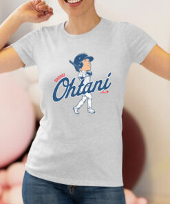 SHOHEI OHTANI BATTING CARICATURE Shirts