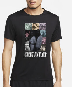 Sam And Jake Kiszka Forbidden Twin Lane Greta Van Fleet T-Shirt2