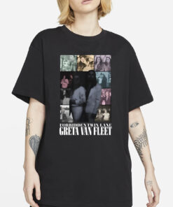 Sam And Jake Kiszka Forbidden Twin Lane Greta Van Fleet T-Shirt4