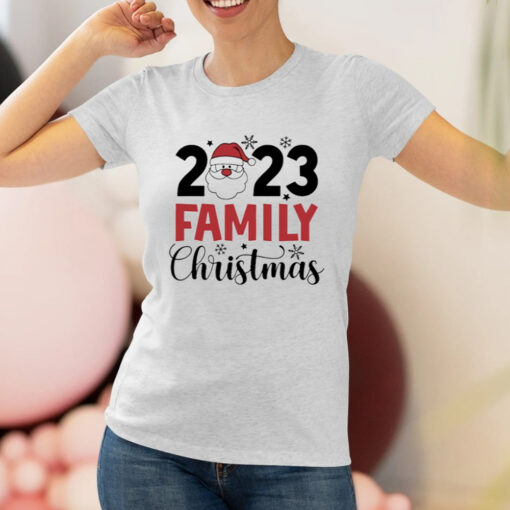 Santa 2023 Family Christmas Shirts