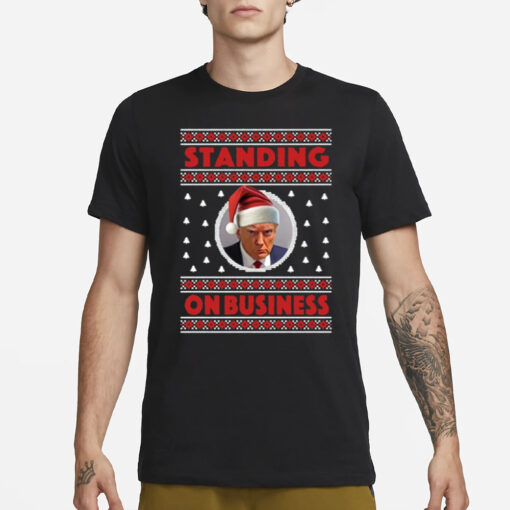 Shaneyyricch Trump Mugshot Christmas-Unisex T-Shirt3