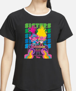 Sisters Trolls Rainbow T-Shirt2