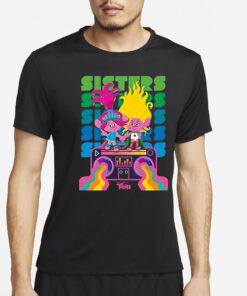 Sisters Trolls Rainbow T-Shirt4