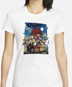 Squawk Angry Birds Images T-Shirt