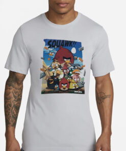 Squawk Angry Birds Images T-Shirts