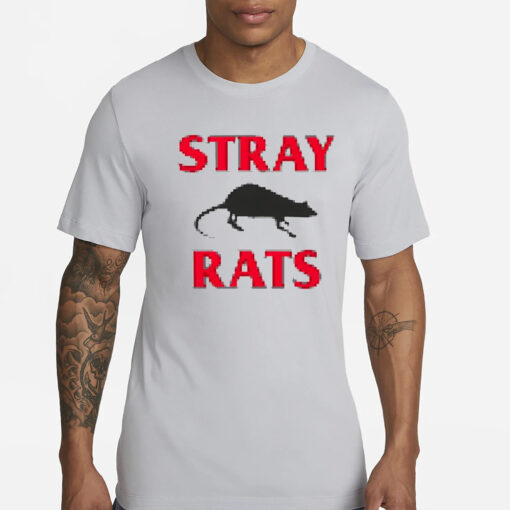 Stray Rats Pixel Rodenticide T-Shirt