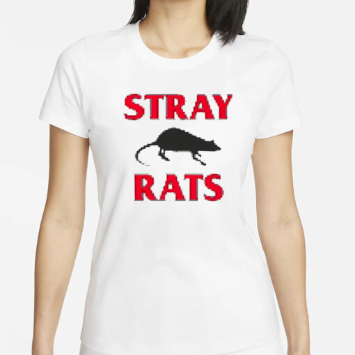 Stray Rats Pixel Rodenticide T-Shirts