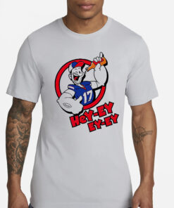 Strong To The Finish Hey Ey Ey Bills Josh Allen T-Shirts