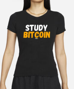 Study Bitcoin T-Shirt