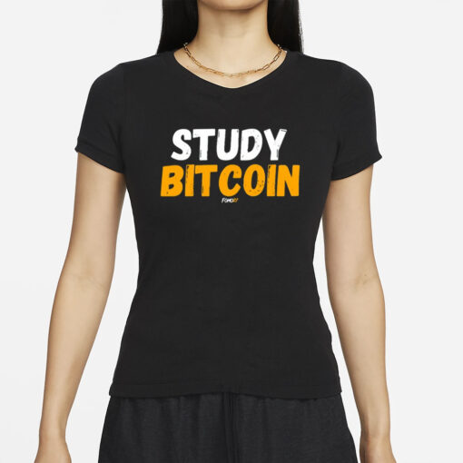 Study Bitcoin T-Shirt