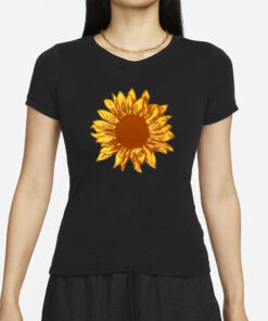 Sunflower Flocked T-Shirts