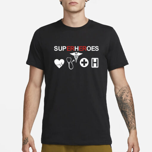 Superheroes Sup Hoes T-Shirt3