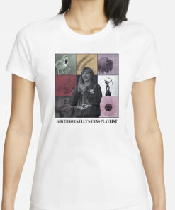 Taylor Governor Kelly’s Eras Playlist T-Shirt