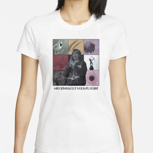 Taylor Governor Kelly’s Eras Playlist T-Shirt