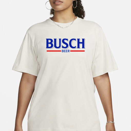 Taylor Heinicke Wearing Busch Beer T-Shirt3