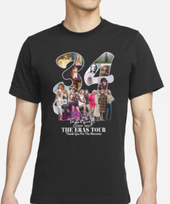 Taylor Swift 34 Years 1989 – 2023 The Eras Tour Thank You For The Memories T-Shirts