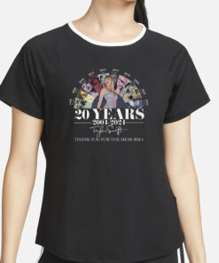 Taylor Thank You For The Memories 20 Year 2004 2024 T-Shirt2