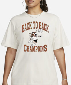 Texas Longhorn Back To Back Champions T-Shirt3