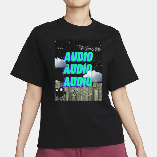 The Jersey Outlaw Audio Audio Audio T-Shirt1