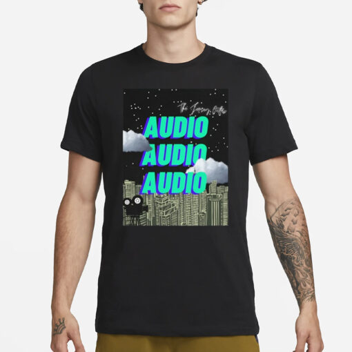 The Jersey Outlaw Audio Audio Audio T-Shirt3