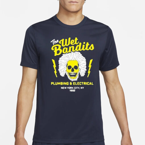 The Wet Bandits Plumbing And Electrical T-Shirt3