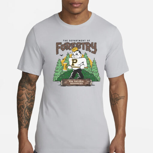 The department of forestry and natural resources Purdue Boilermakers T-Shirts