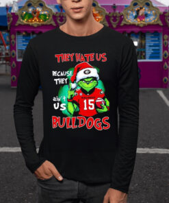 They Hate Us Because They Ain’t Us Bulldogs Grinch T-Shirt