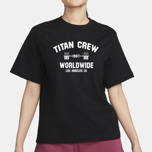 Titan Crew Worldwide T-Shirt3