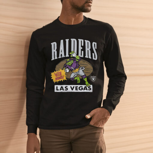 Tmnt Donatello X Las Vegas Raiders Shirts