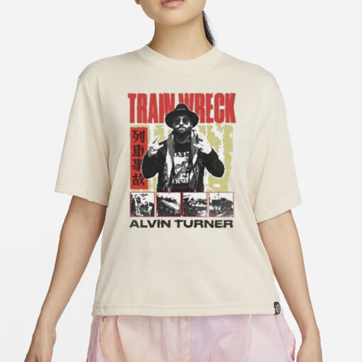 Train Wreck Alvin Turner Photo T-Shirt4