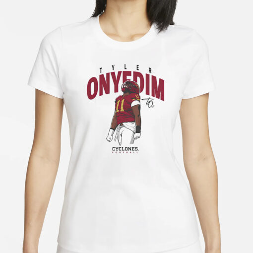 Tyler Onyedim Iowa State Cyclones football cartoon T-Shirts