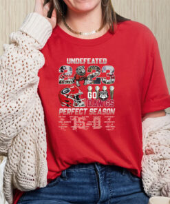 Undefeated Georgia Bulldogs Perfect Season T-Shirts