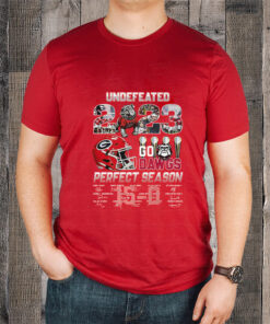 Undefeated Georgia Bulldogs Perfect Season T-Shirtt