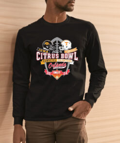 University of Iowa Vs University of Tennessee 2023 Citrus Bowl Match-up Shirts