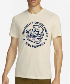 University of Michigan Wolverine logo T-Shirt4