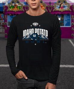 Utah State Aggies Helmet Famous Idaho Potato Bowl 2023 Logo T-Shirt