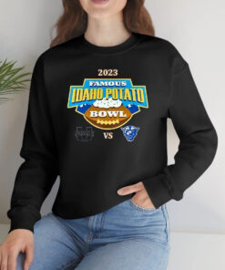 Utah State Aggies Vs Georgia State Panthers Famous Idaho Potato Bowl 2023 Logo T-Shirts