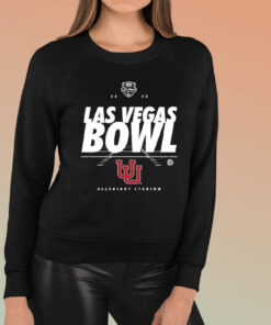 Utah Utes Srs Distribution Las Vegas Bowl Allegiant Stadium 2023 Logo T-Shirt