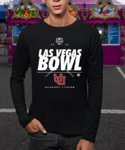 Utah Utes Srs Distribution Las Vegas Bowl Allegiant Stadium 2023 Logo Shirts