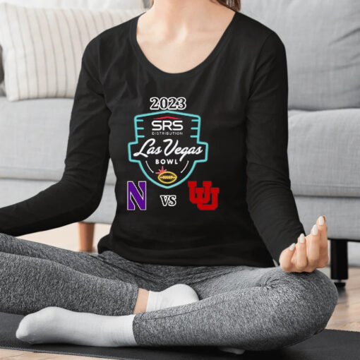 Utah Utes Vs Northwestern Wildcats Srs Distribution Las Vegas Bowl 2023 Logo Shirt