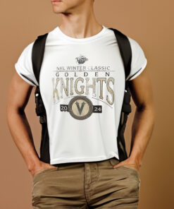 Vegas Golden Knights 2024 NHL Winter Classic Distressed T-Shirtt