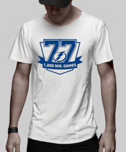 Victor Hedman 1000 Games T-Shirt