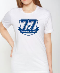 Victor Hedman 1000 Games TShirt