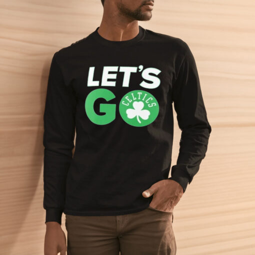 Vintage Boston Celtics Hometown Collection Lets Go Shirts