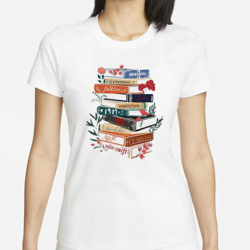 Vintage Inspired Concert Tour Books T- Shirt