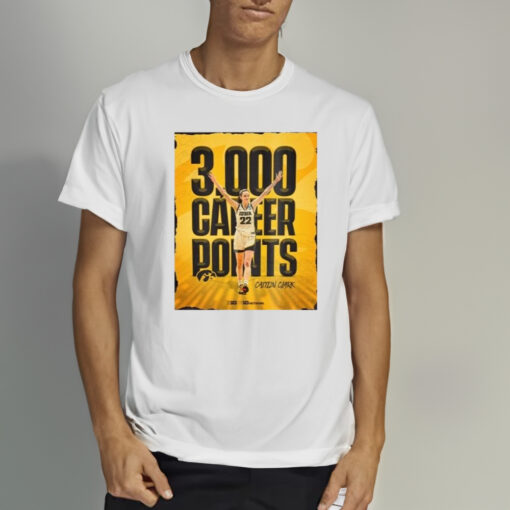 Vintage Iowa Womens Basketball Ms 3000 Caitlin Clark Is The First Shirt