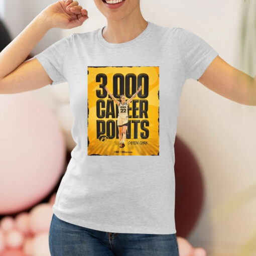 Vintage Iowa Womens Basketball Ms 3000 Caitlin Clark Is The First Shirts